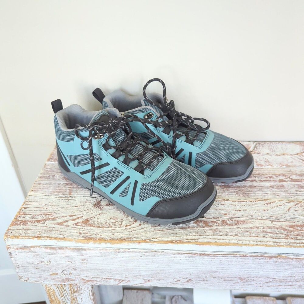Xero Shoes Women's Daylite Hiker Fusion Hiking Boot Blue Size 9.5 Outdoor EUC
